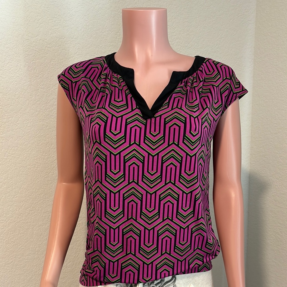 Small Pink Worthington Blouse